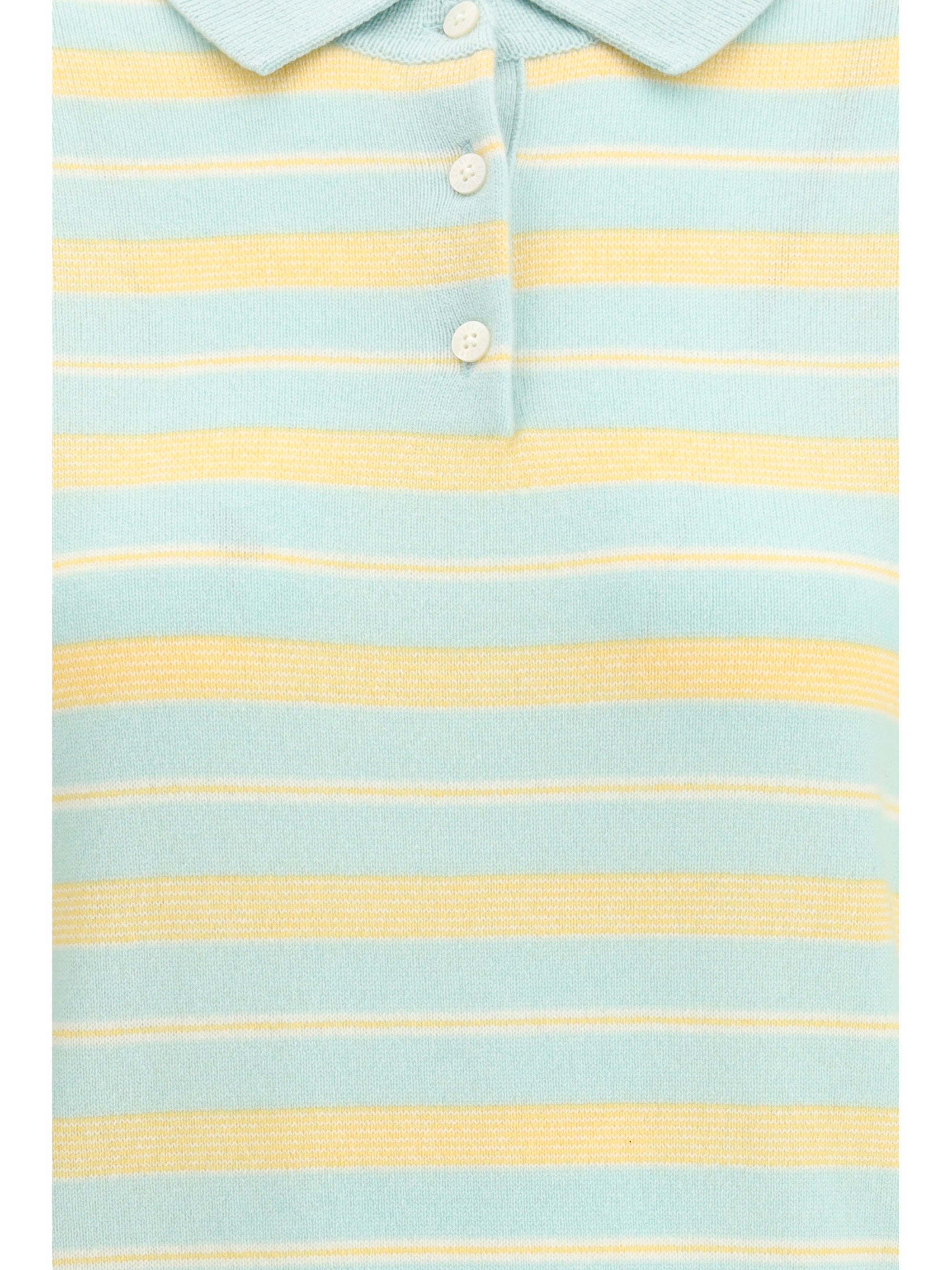 collegiate stripe polo