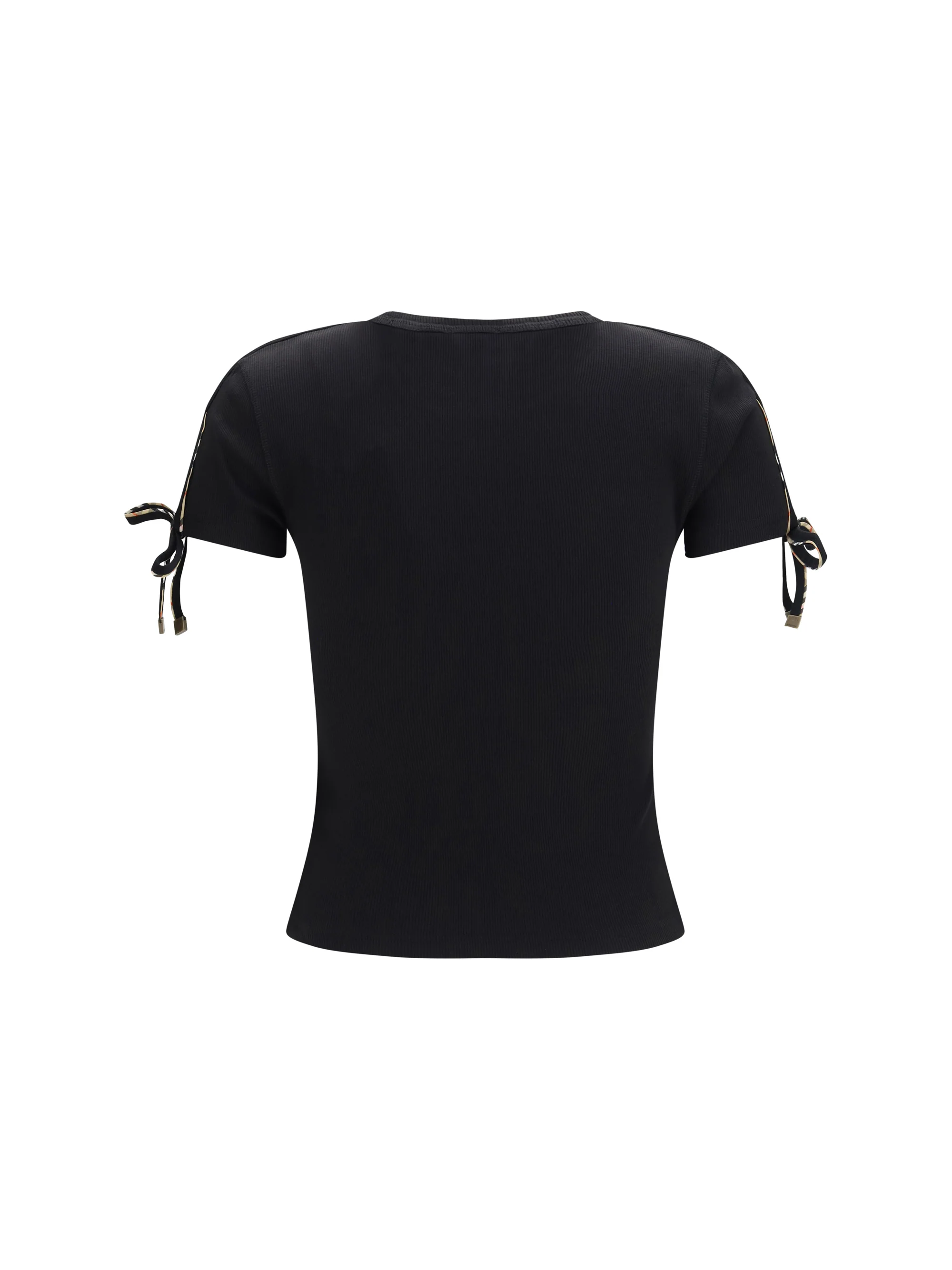 cotton lace-detail t-shirt