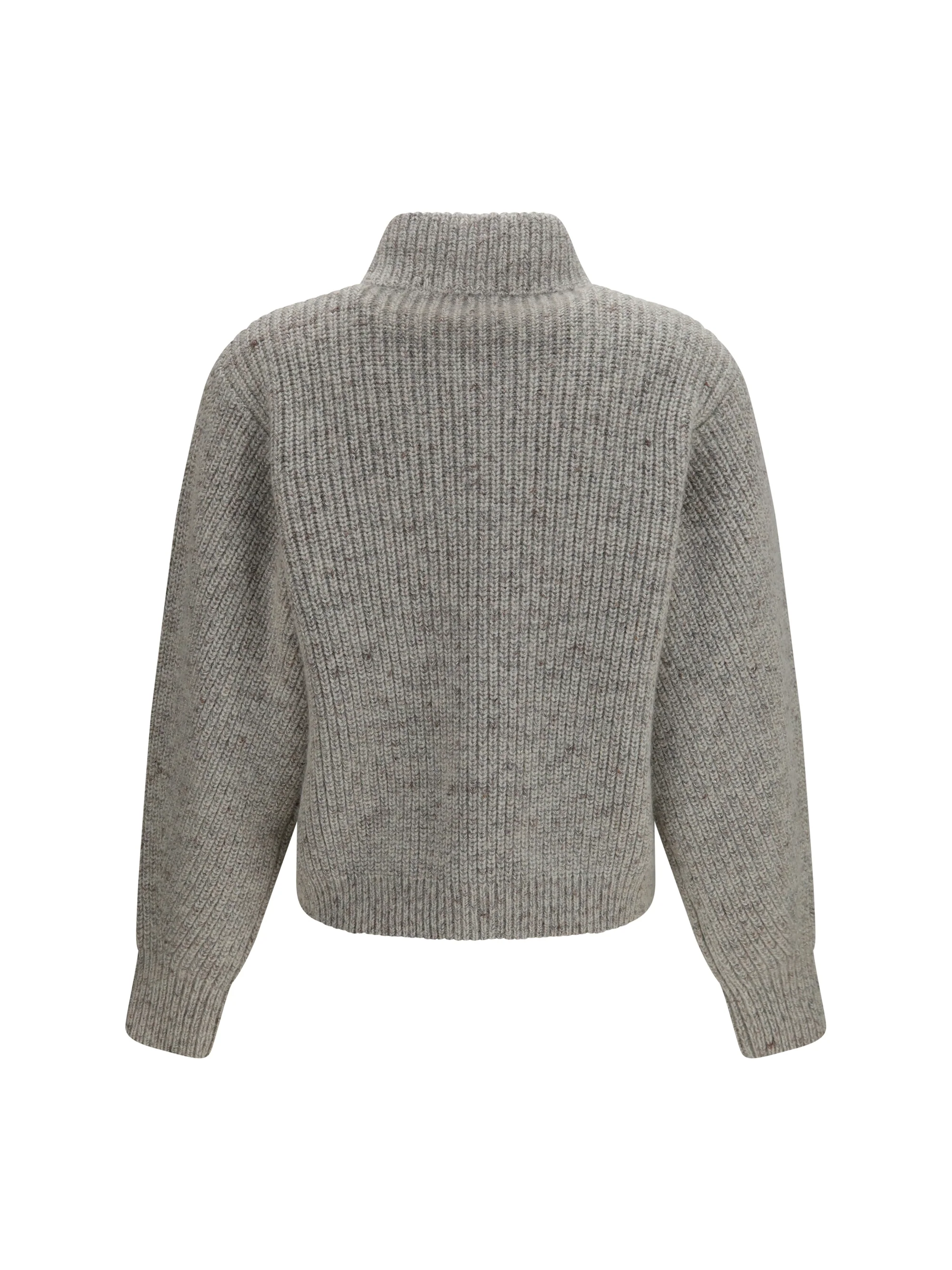 lurex bouclé yarn sweater
