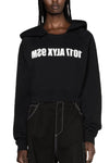 cropped hoodie