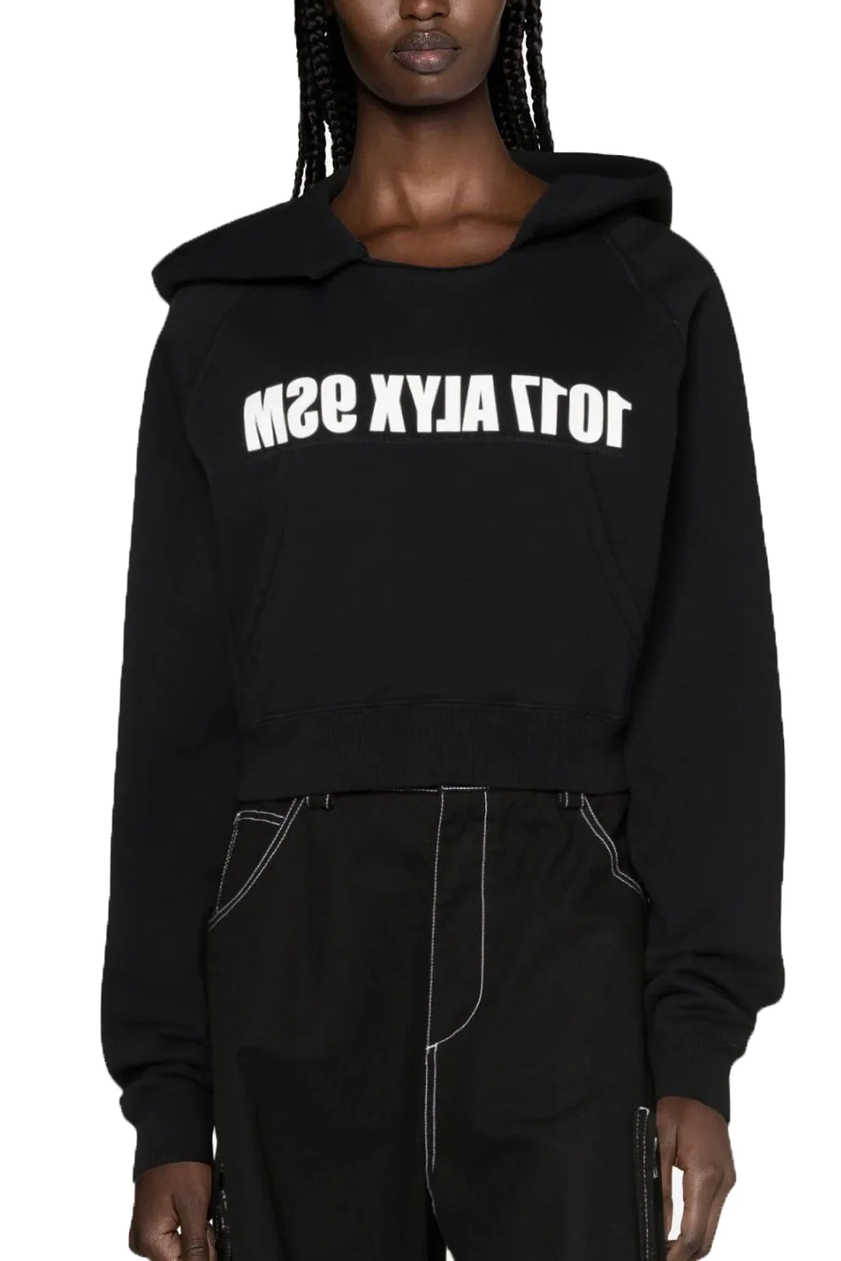 cropped hoodie