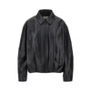 melis leather aviator jacket
