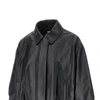melis leather aviator jacket