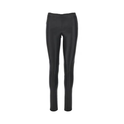roche stretch leather leggings