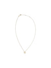 forget me not clover pendant necklace