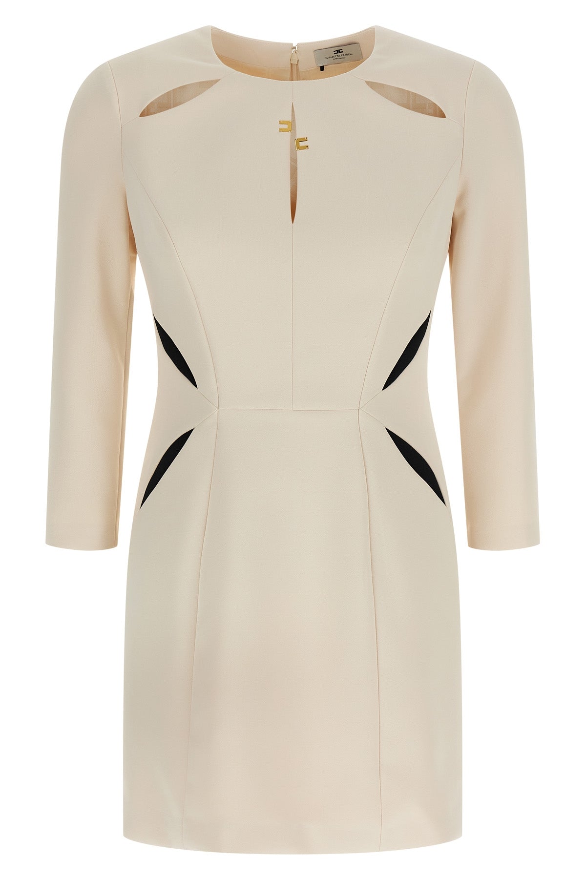 ELISABETTA FRANCHI 40 lightweight crêpe mini dress