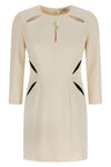 lightweight crêpe mini dress