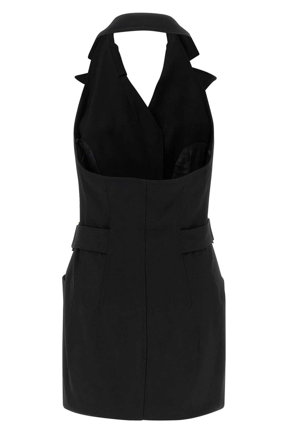 ELISABETTA FRANCHI 40 gabardine mini dress