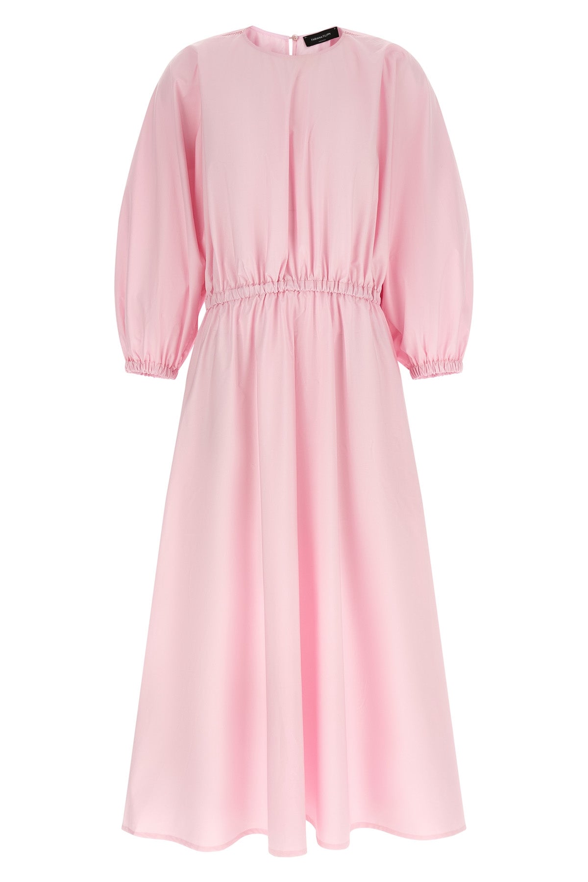 FABIANA FILIPPI 42 long dress in cotton poplin