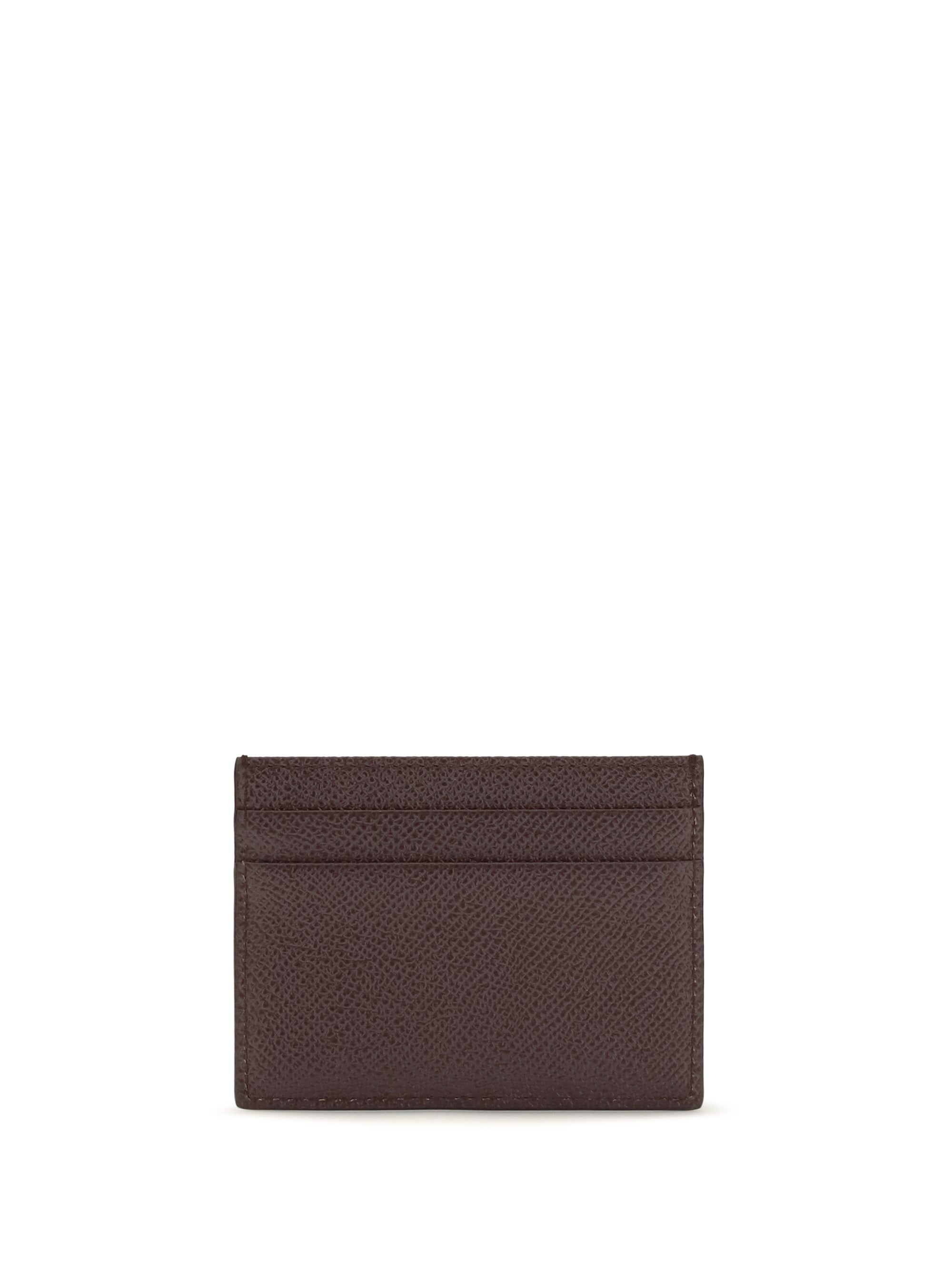 DOLCE amp; GABBANA OS leather cardholder