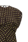 the marni polka rhythm dress defines contemporary elegance through a precise sar