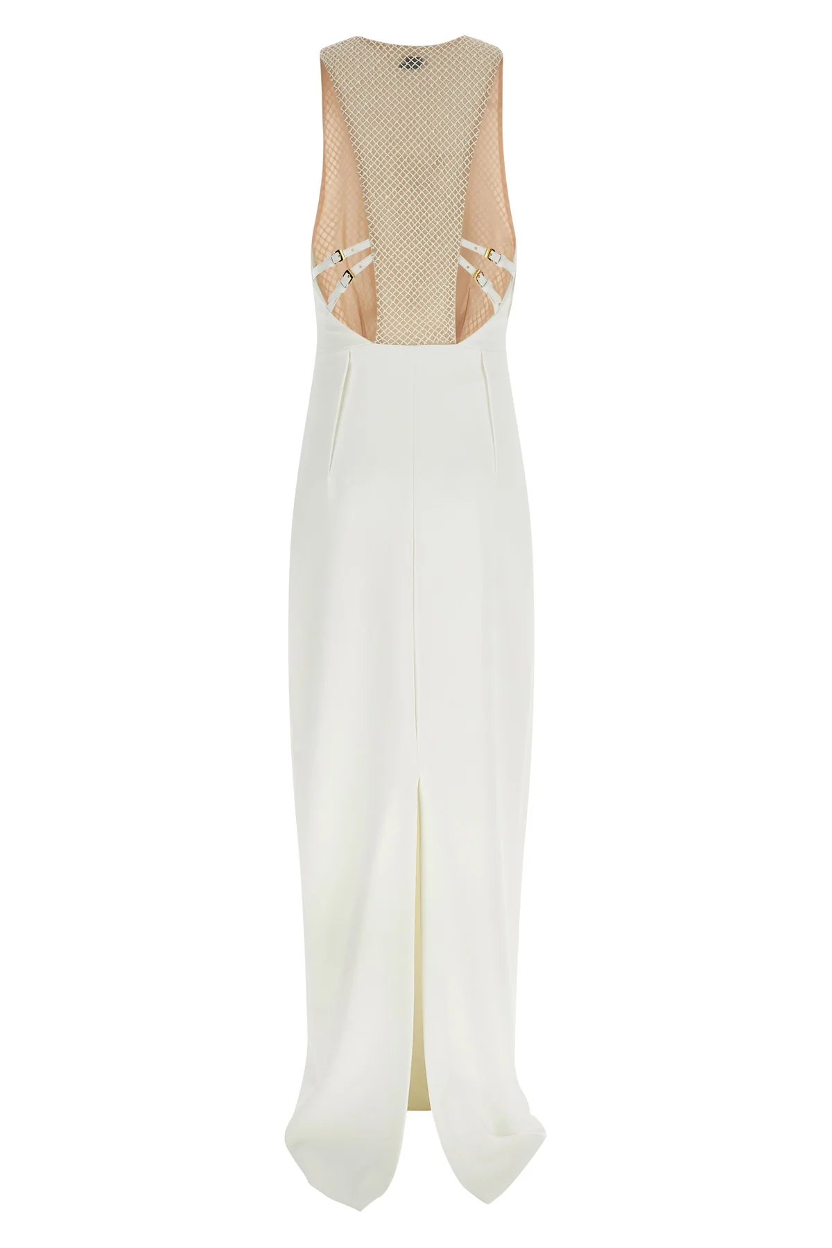 red carpet long dress in lightweight crêpe