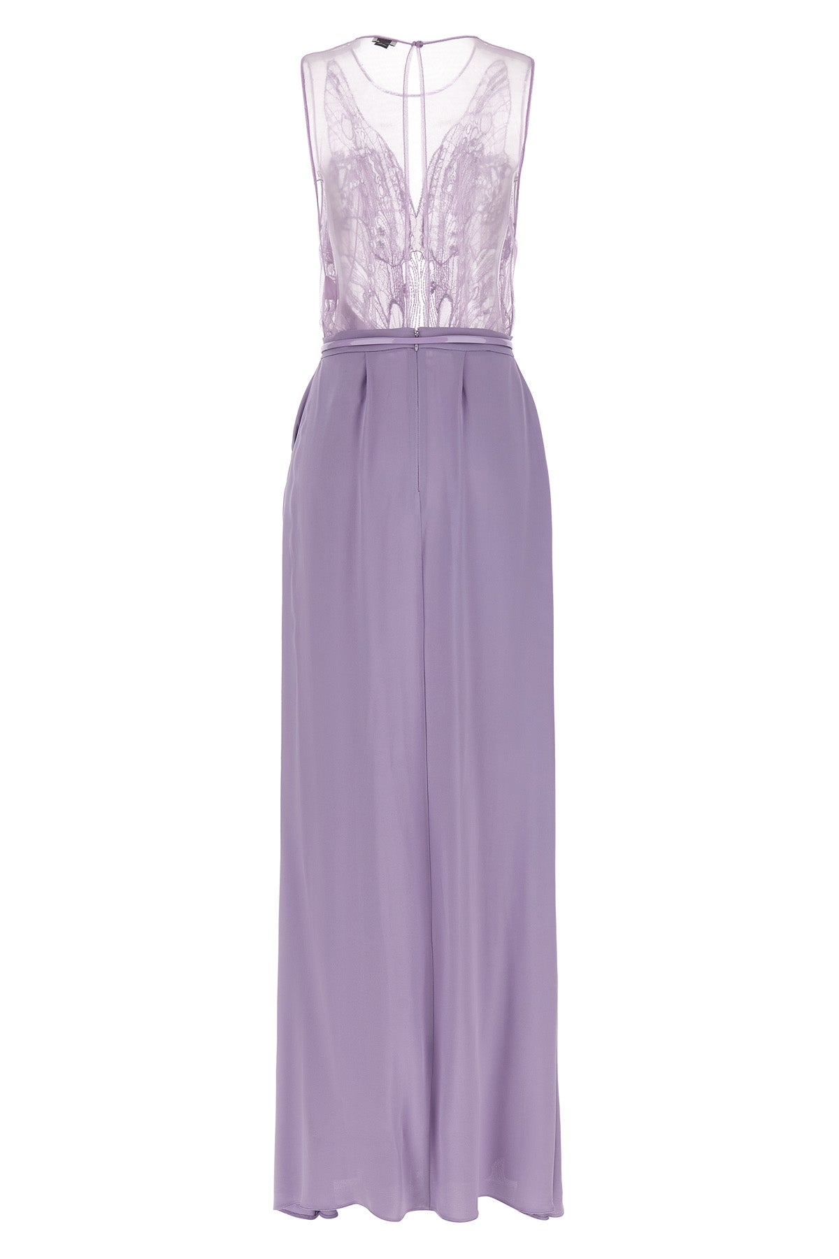 ELISABETTA FRANCHI 42 red carpet long dress