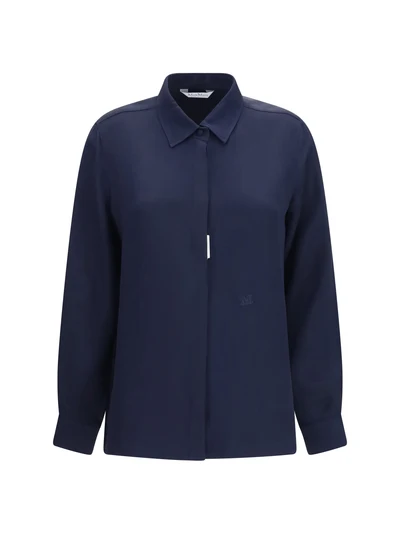 geranio crepe de chine shirt