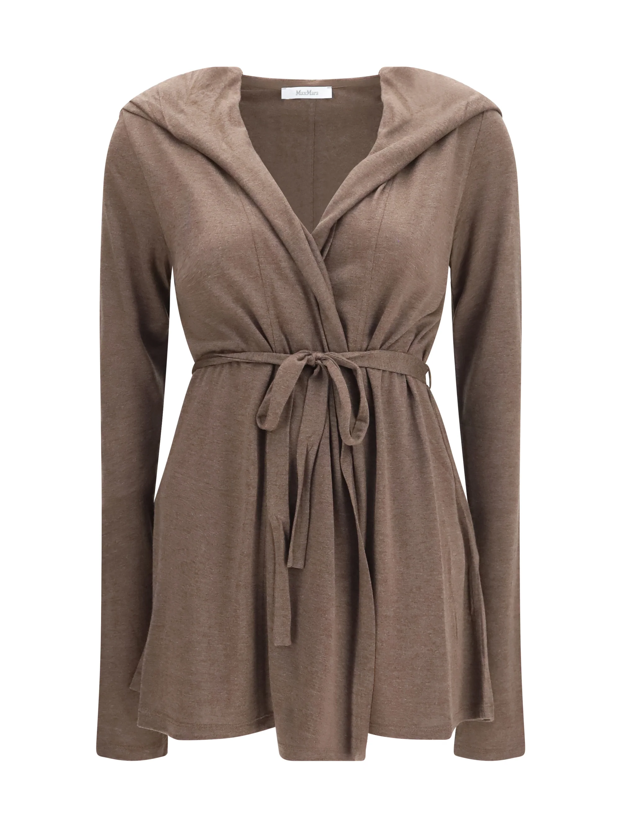 MAX MARA M falda lyocell and silk blend cardigan