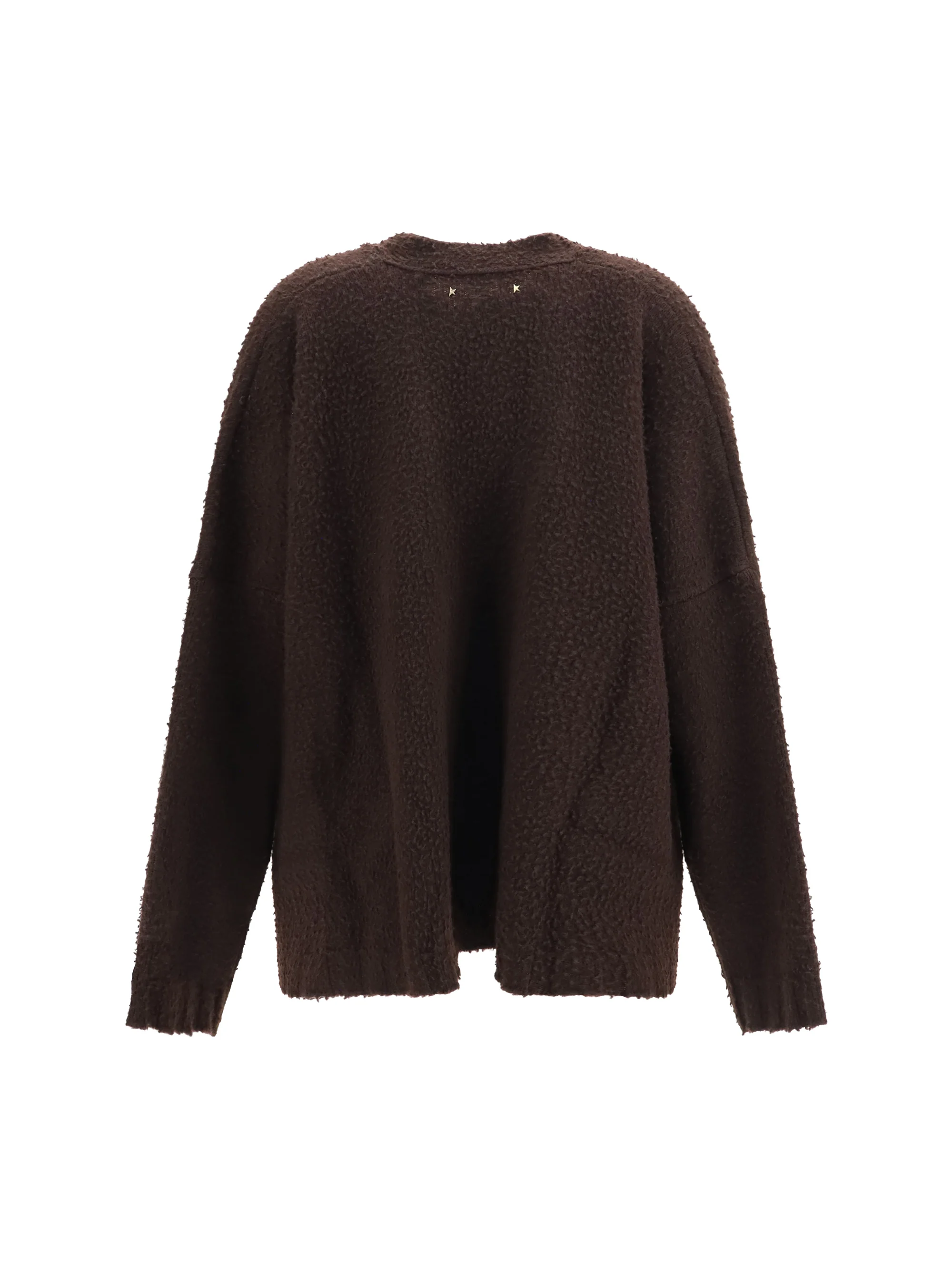 GOLDEN GOOSE M-L casentino-effect wool cardigan