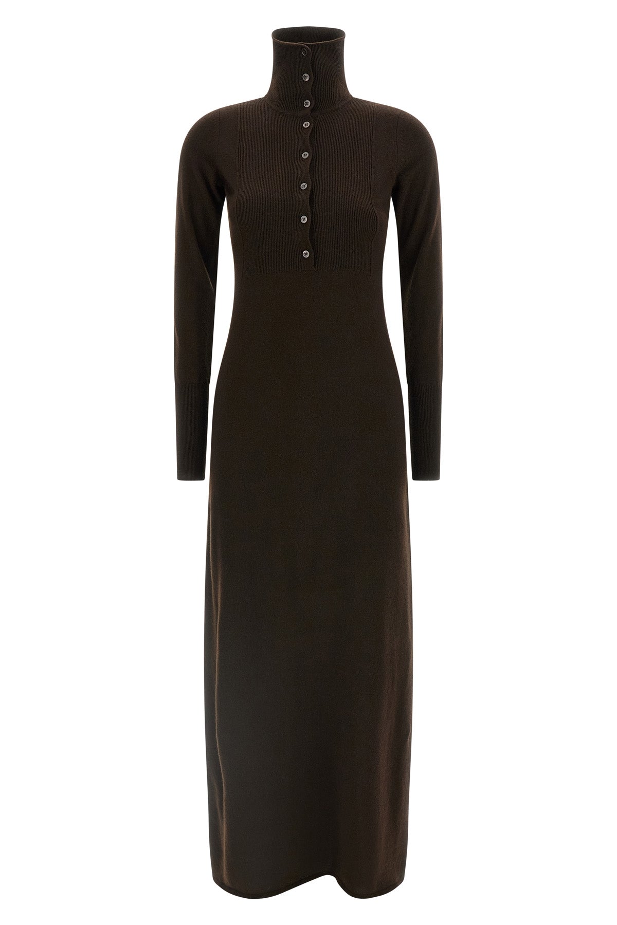 TOM FORD XS long dress in stretch cashmere knit