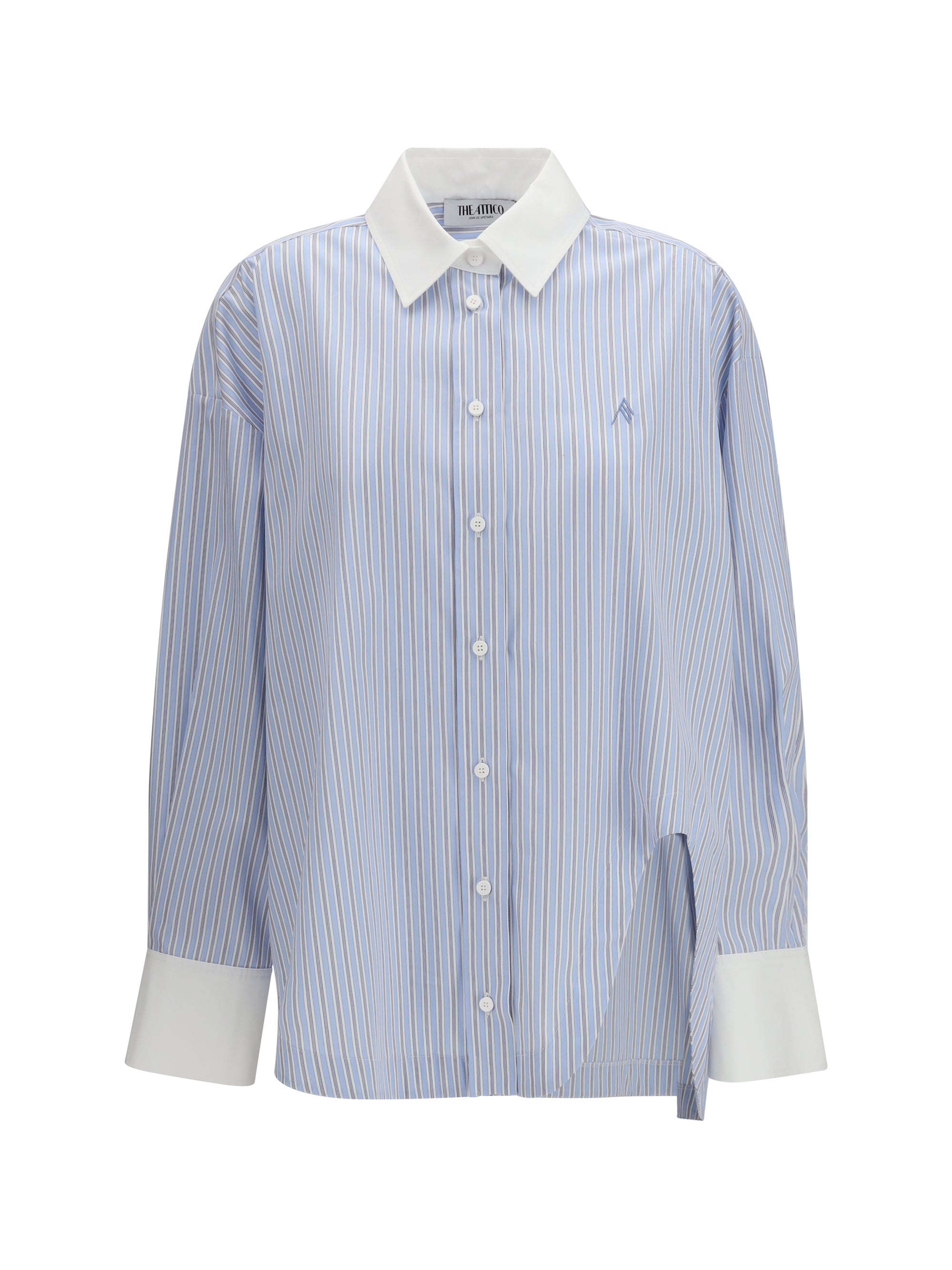 THE ATTICO 38 striped shirt