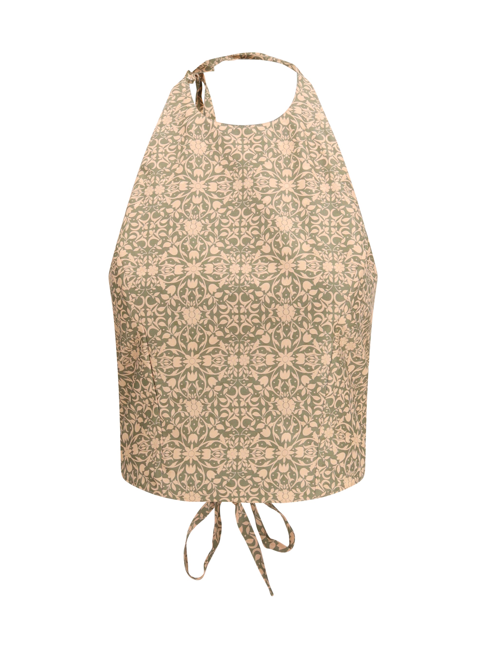 sleeveless halter top