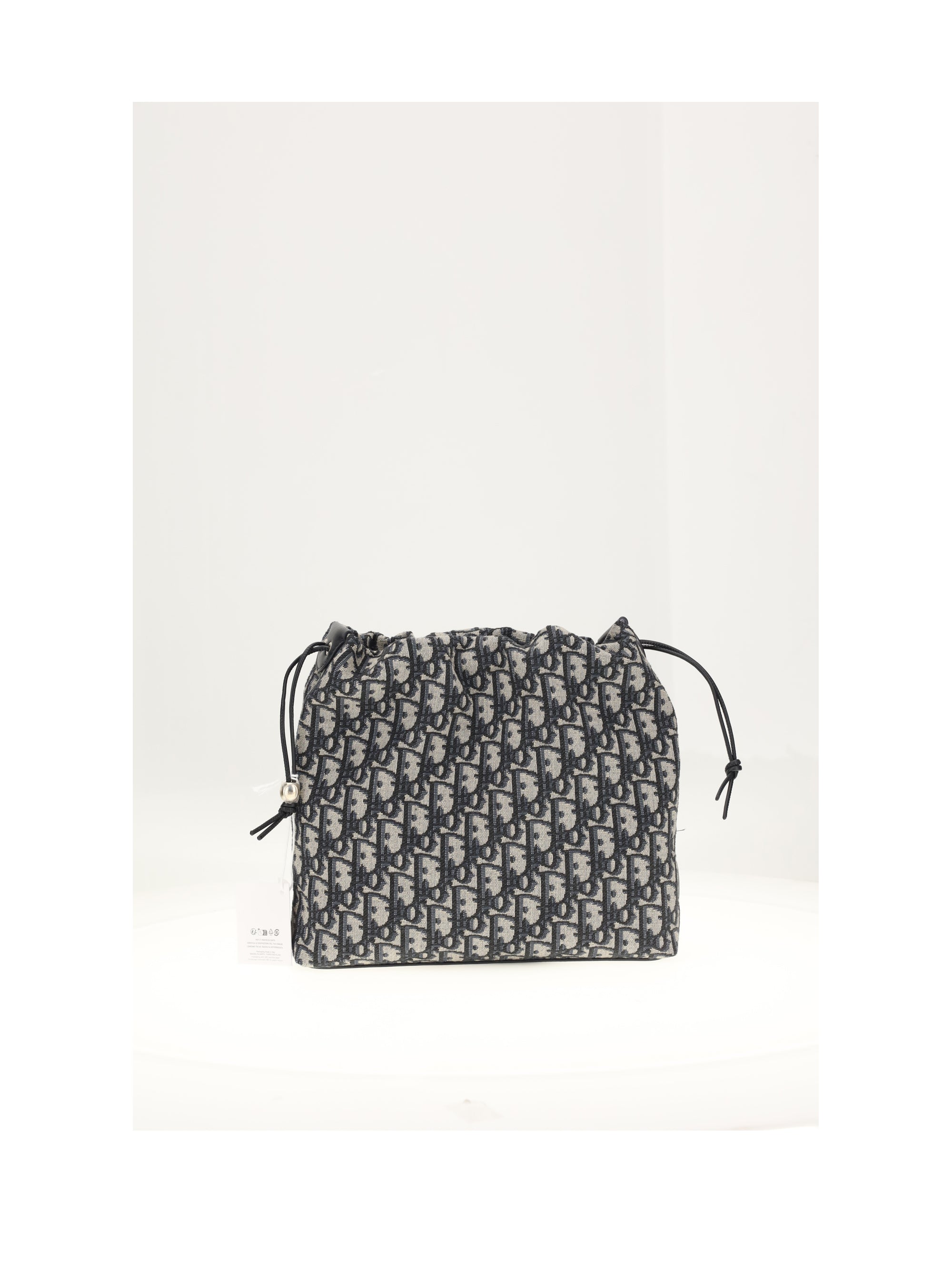 DIOR OS dior oblique drawstring pouch