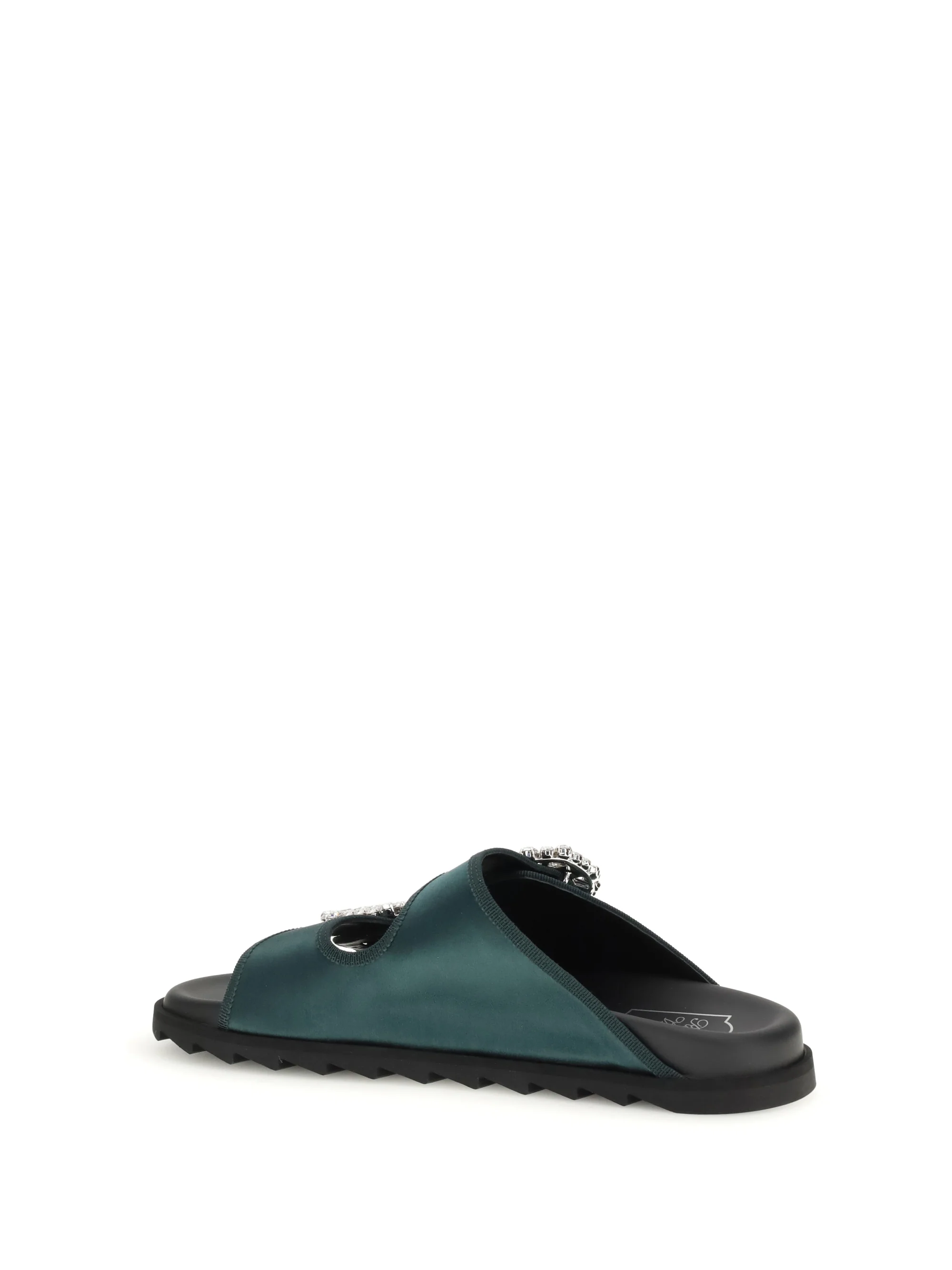 slidy viv sandals with strass