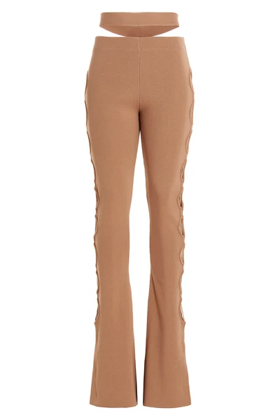 stretch knit pants