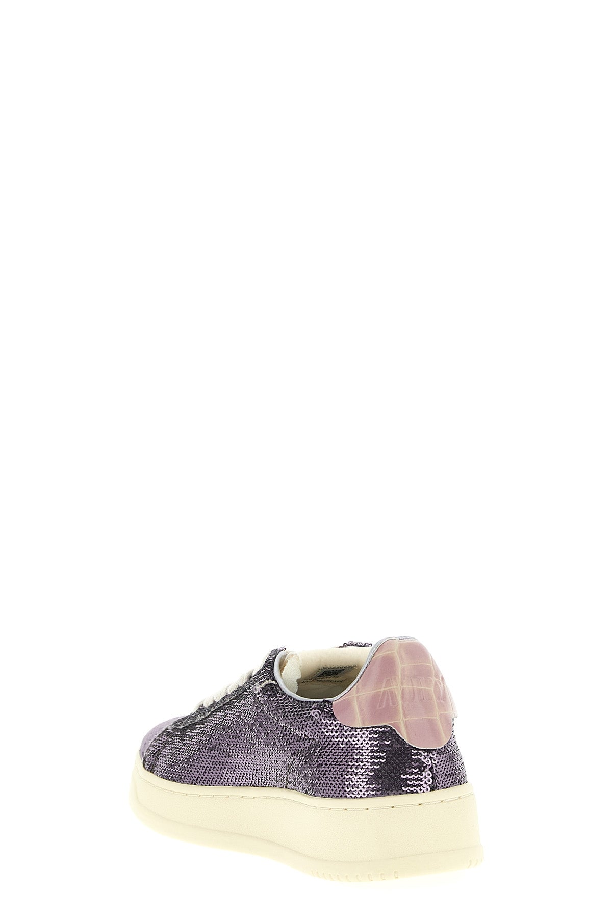 dallas capsule bloom sneakers in sequin-covered fabric