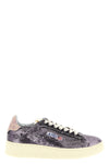dallas capsule bloom sneakers in sequin-covered fabric