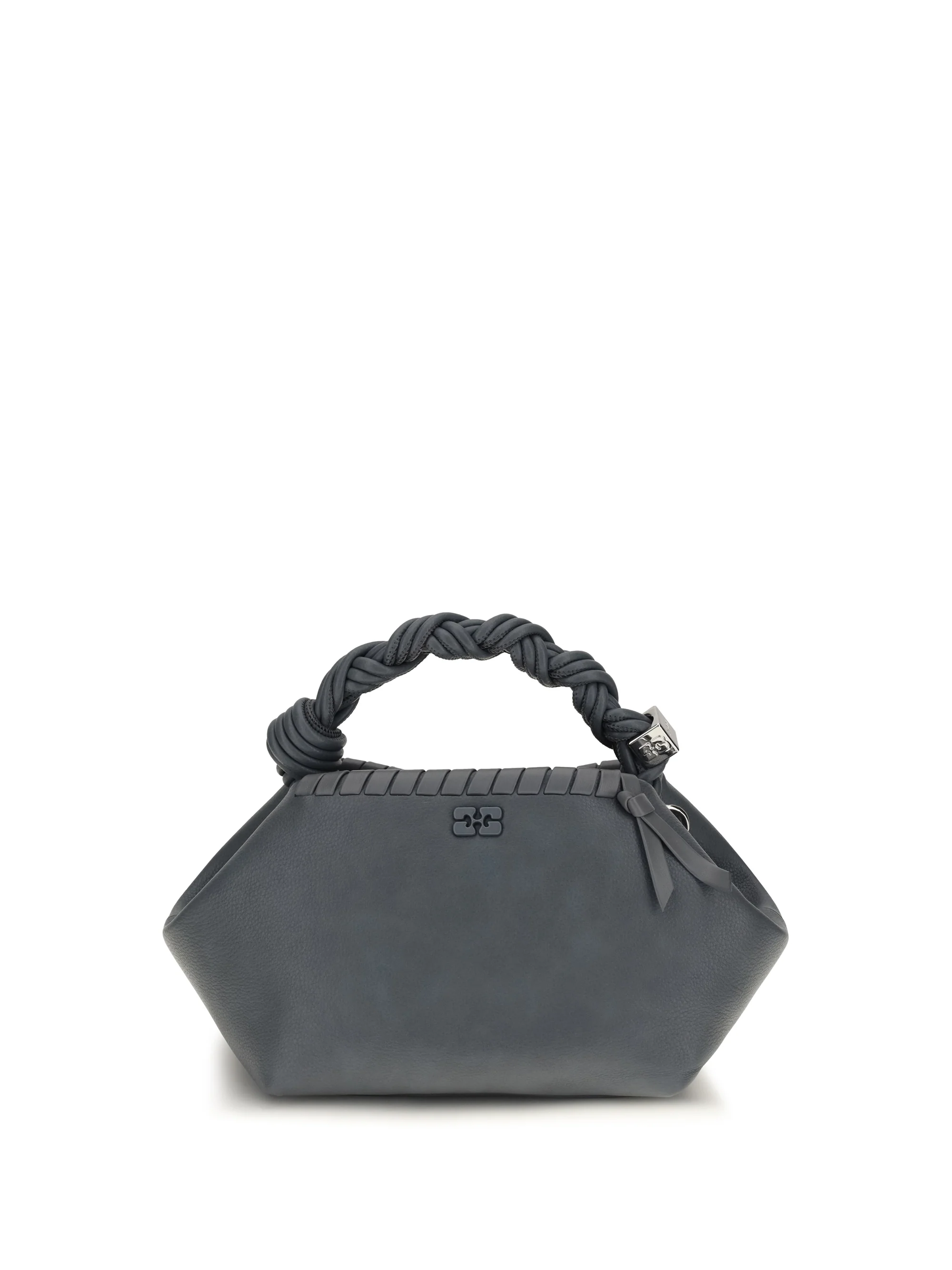 GANNI OS small bou woven handbag