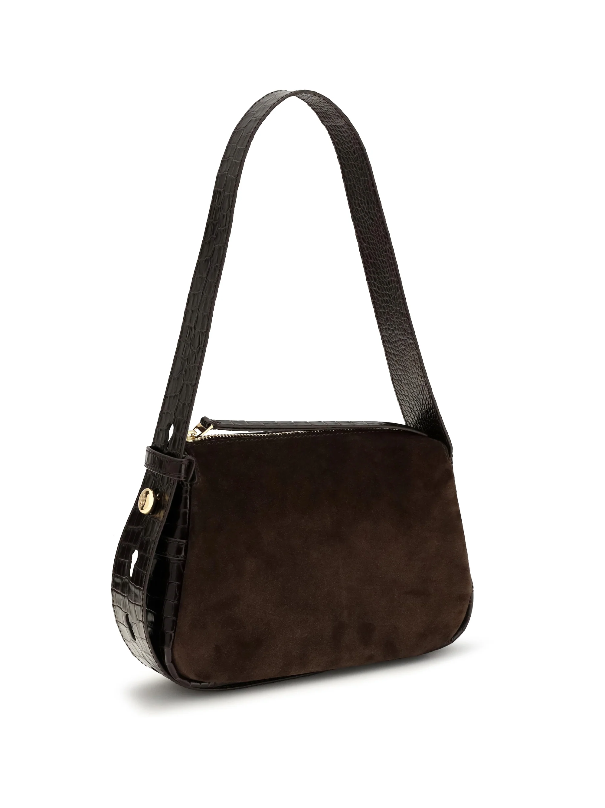 small romy suede shoulder bag