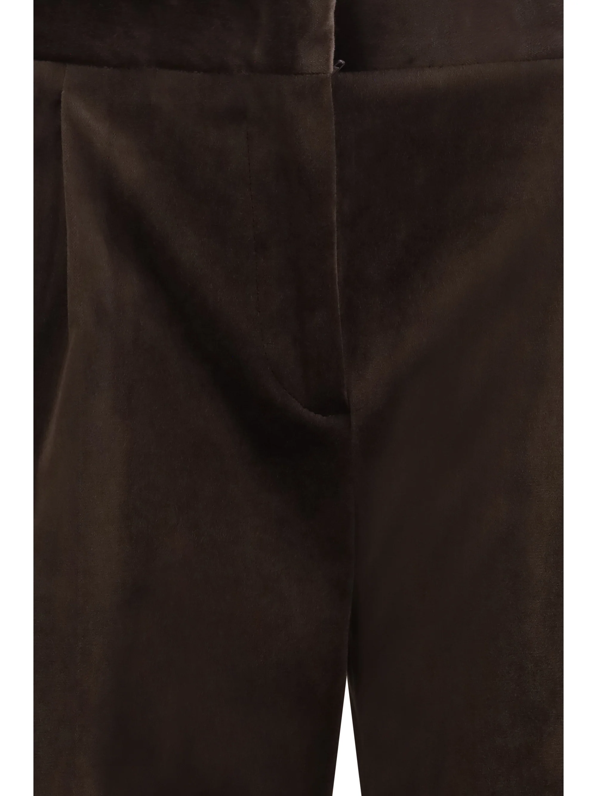 velvet tailored pants