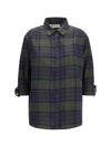 elishaw check shirt