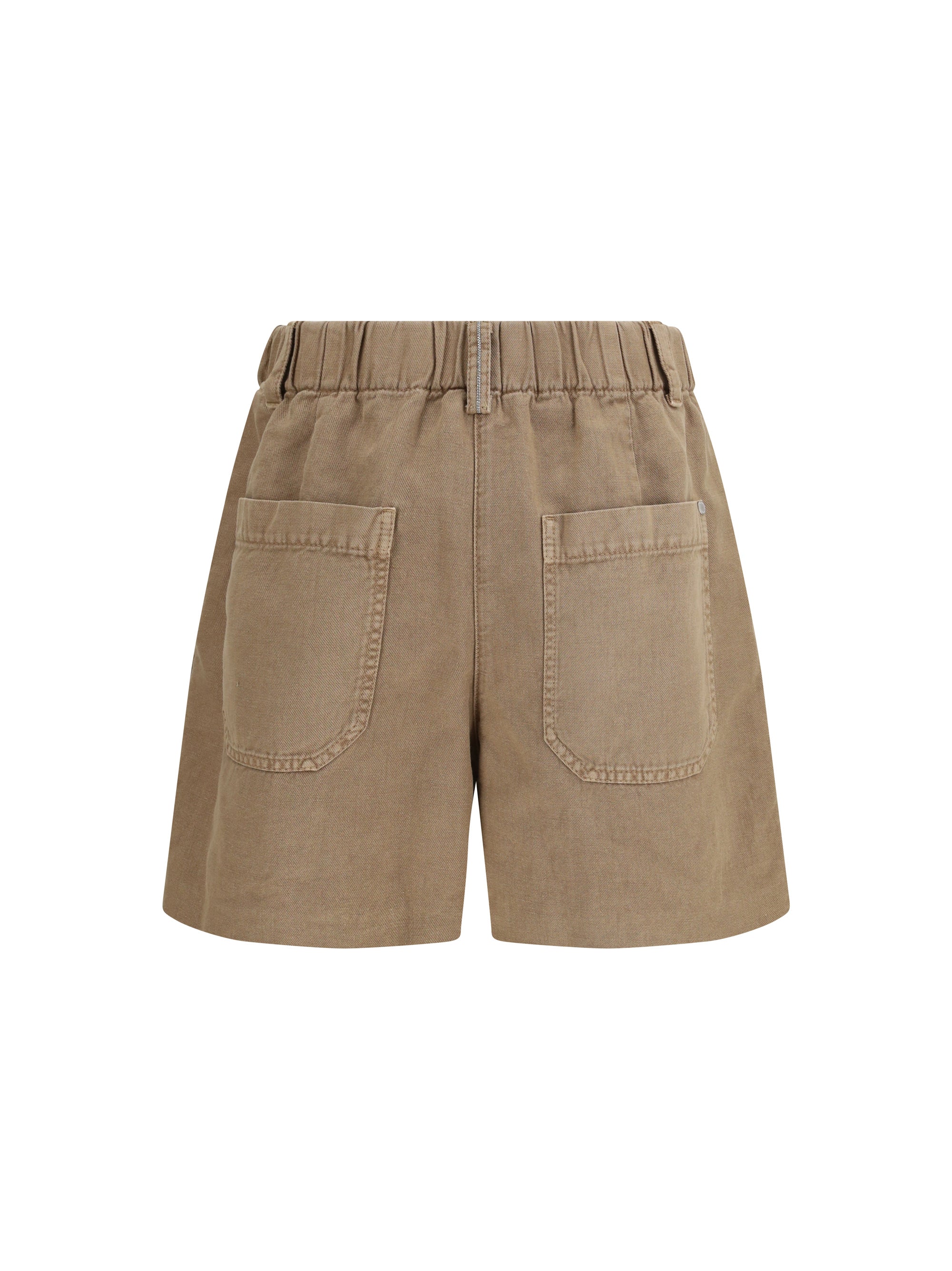 BRUNELLO CUCINELLI 42 linen shorts