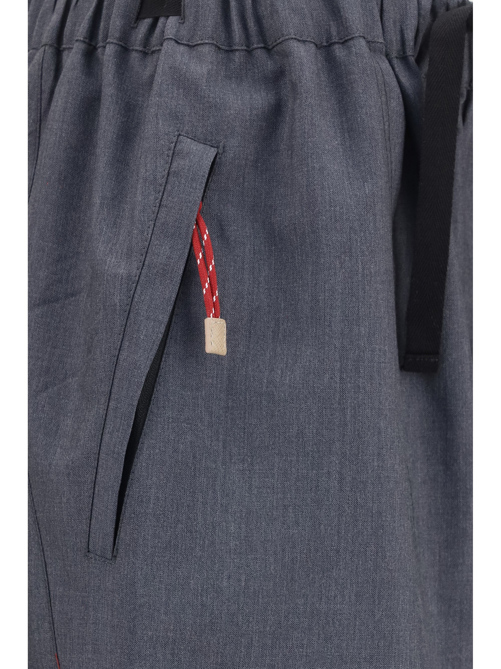 wool and mohair pants