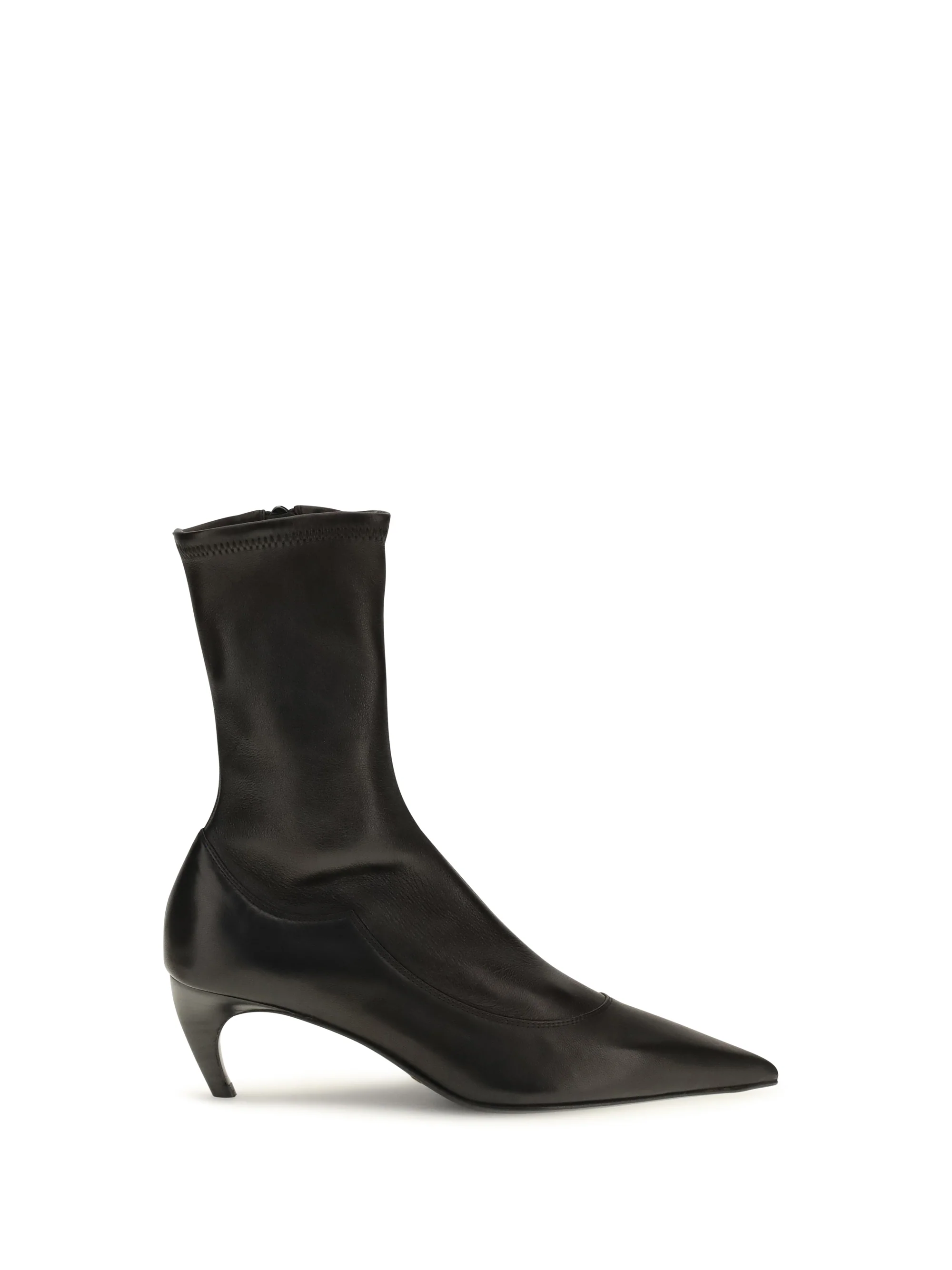 valerie leather ankle boots