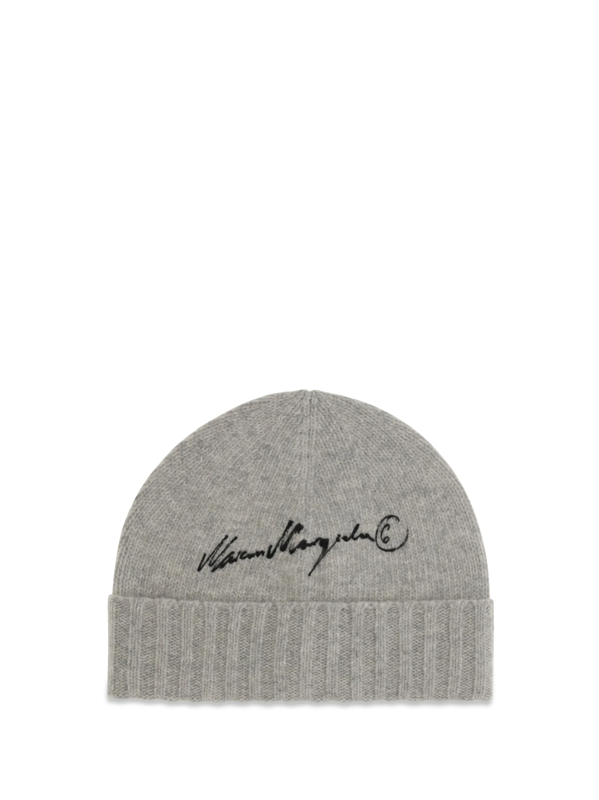 MM6 M beanie wool hat