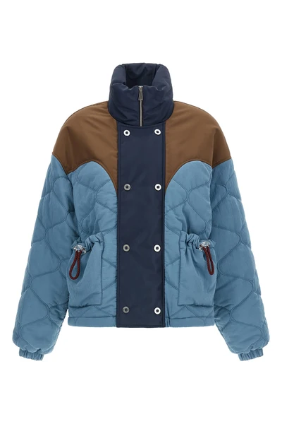 the marbell kate down jacket redefines the codes of outerwear through a bold c