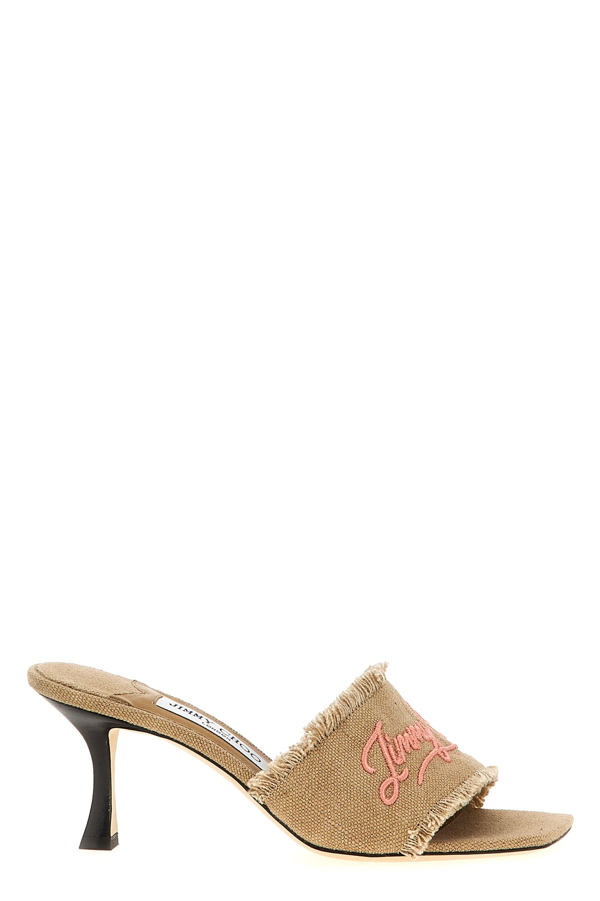 JIMMY CHOO 35.5 alexia linen sandals