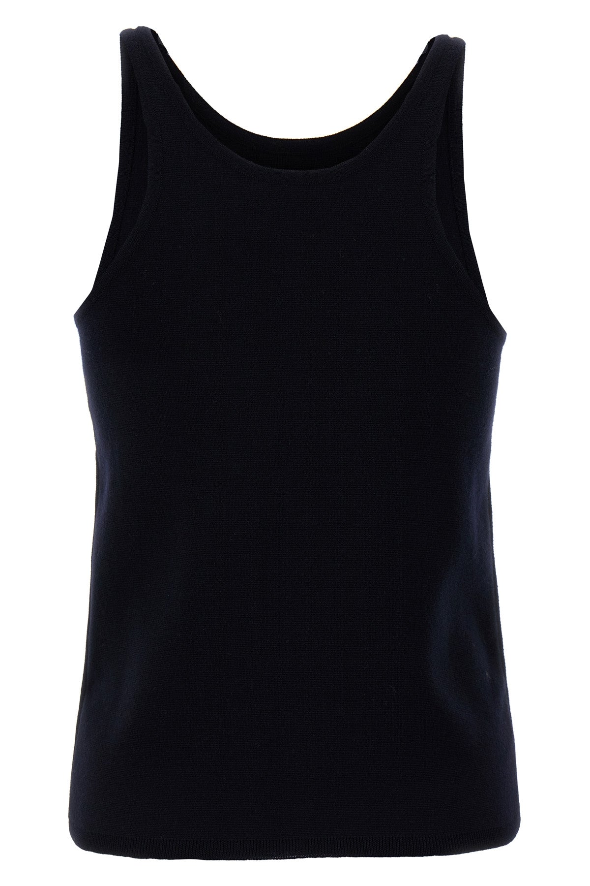 MAX MARA L stretch wool knit top