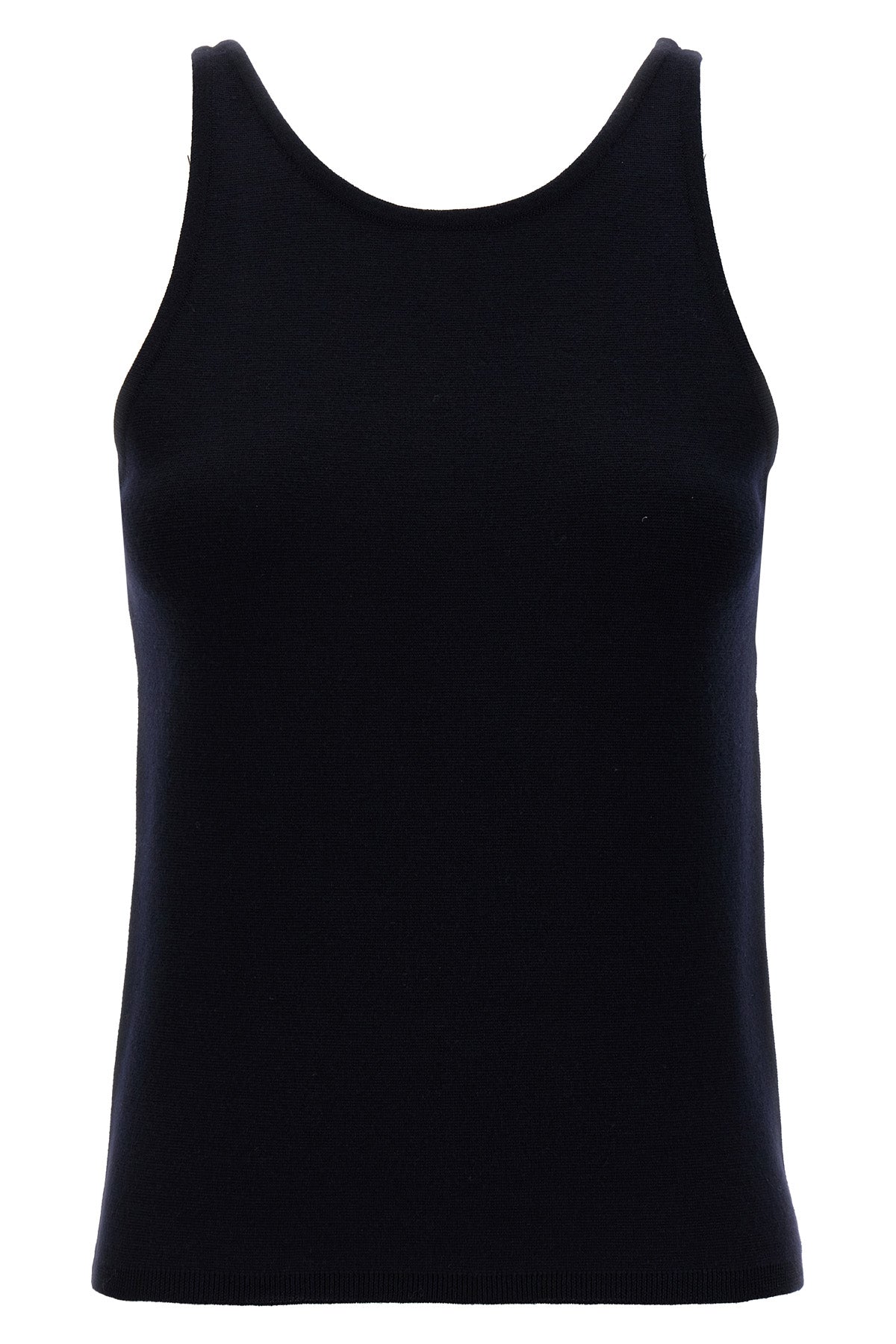 MAX MARA L stretch wool knit top