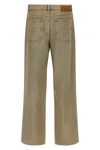 overdyed cotton denim jeans