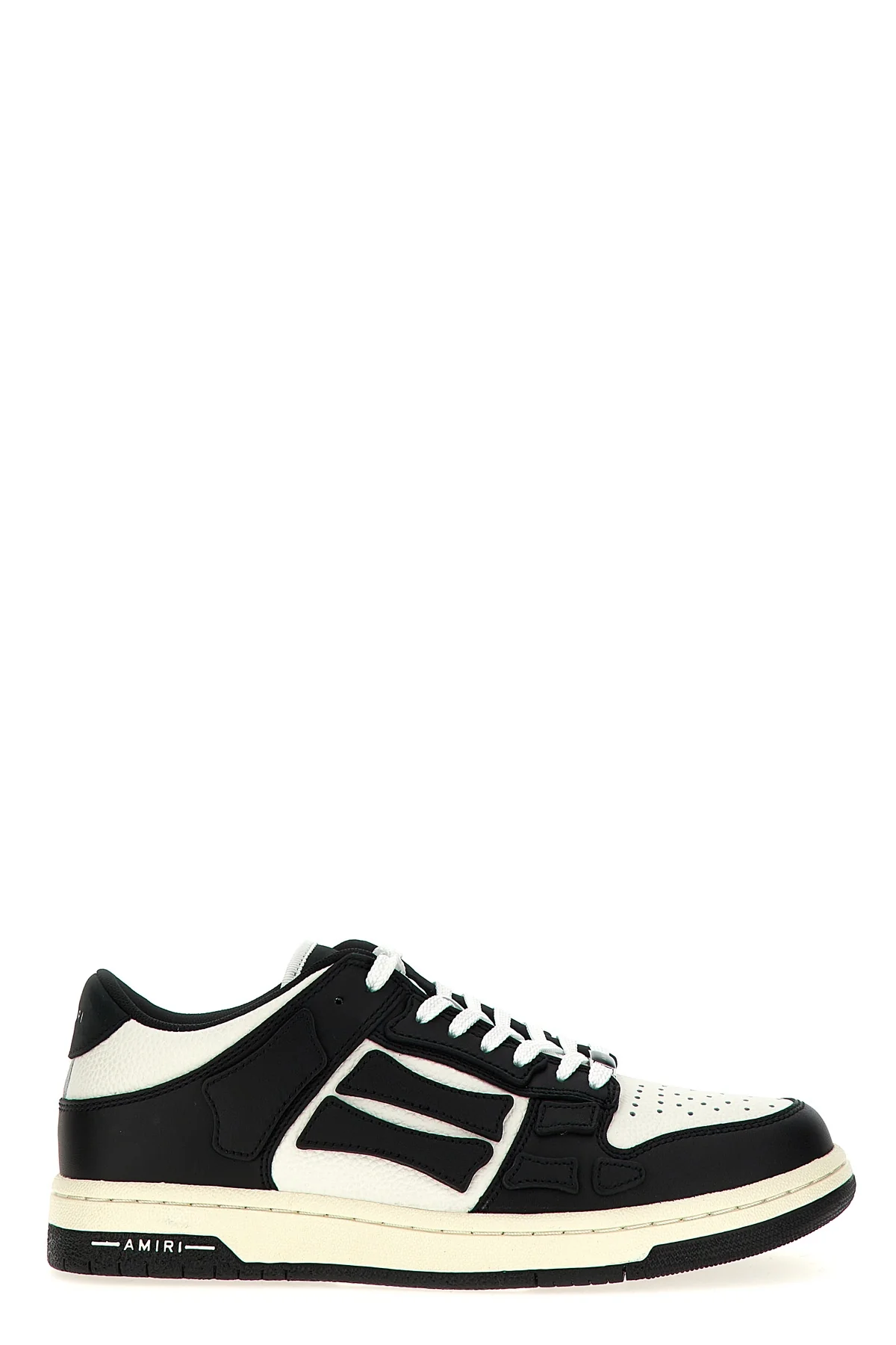 AMIRI 41 skel top low leather sneakers