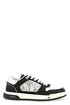 ma quad debossed classic low smooth leather sneakers