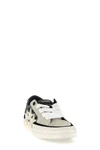 bandana sunset skate bandana and suede print leather sneakers