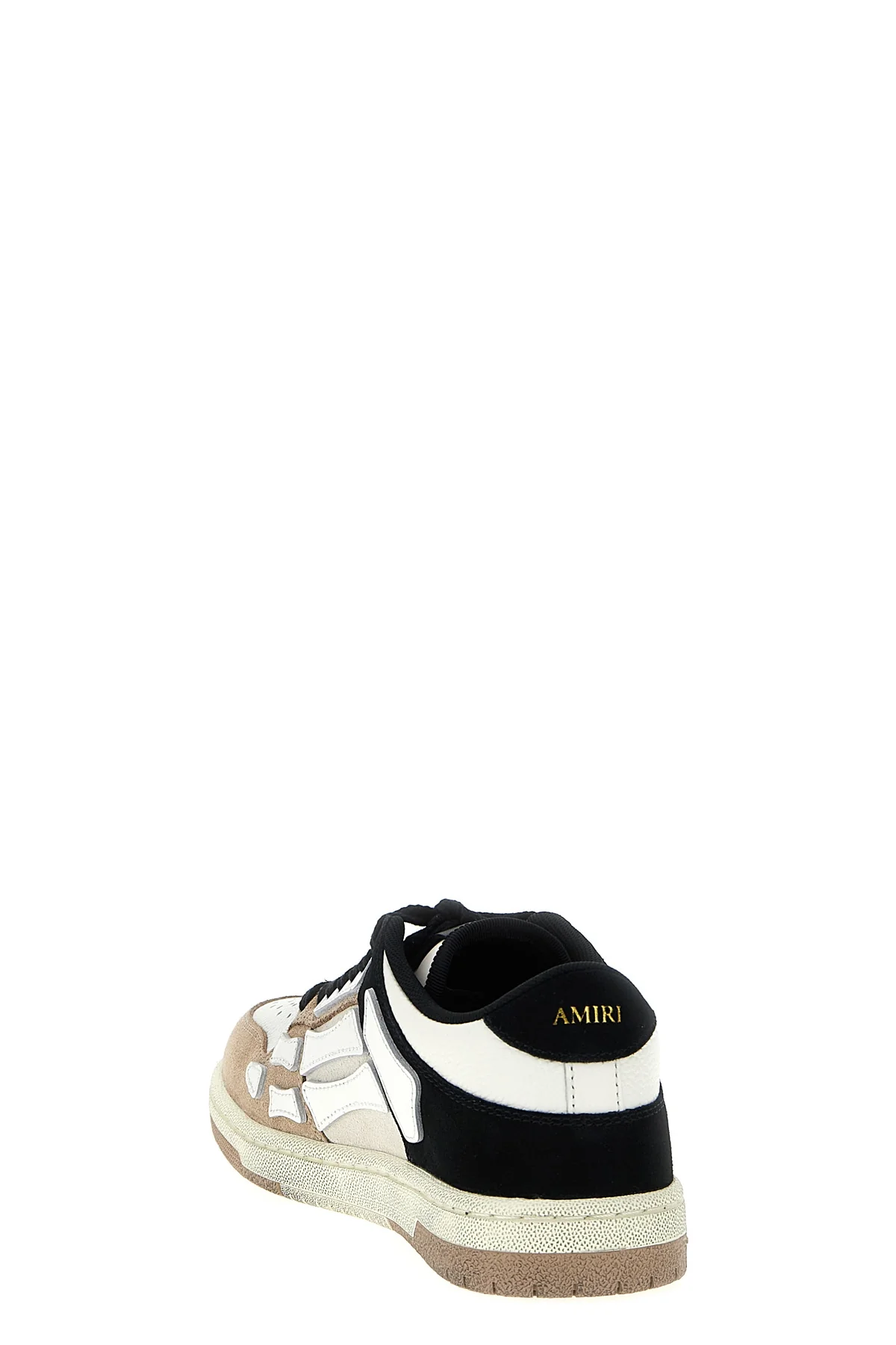 distressed skel top low sneakers