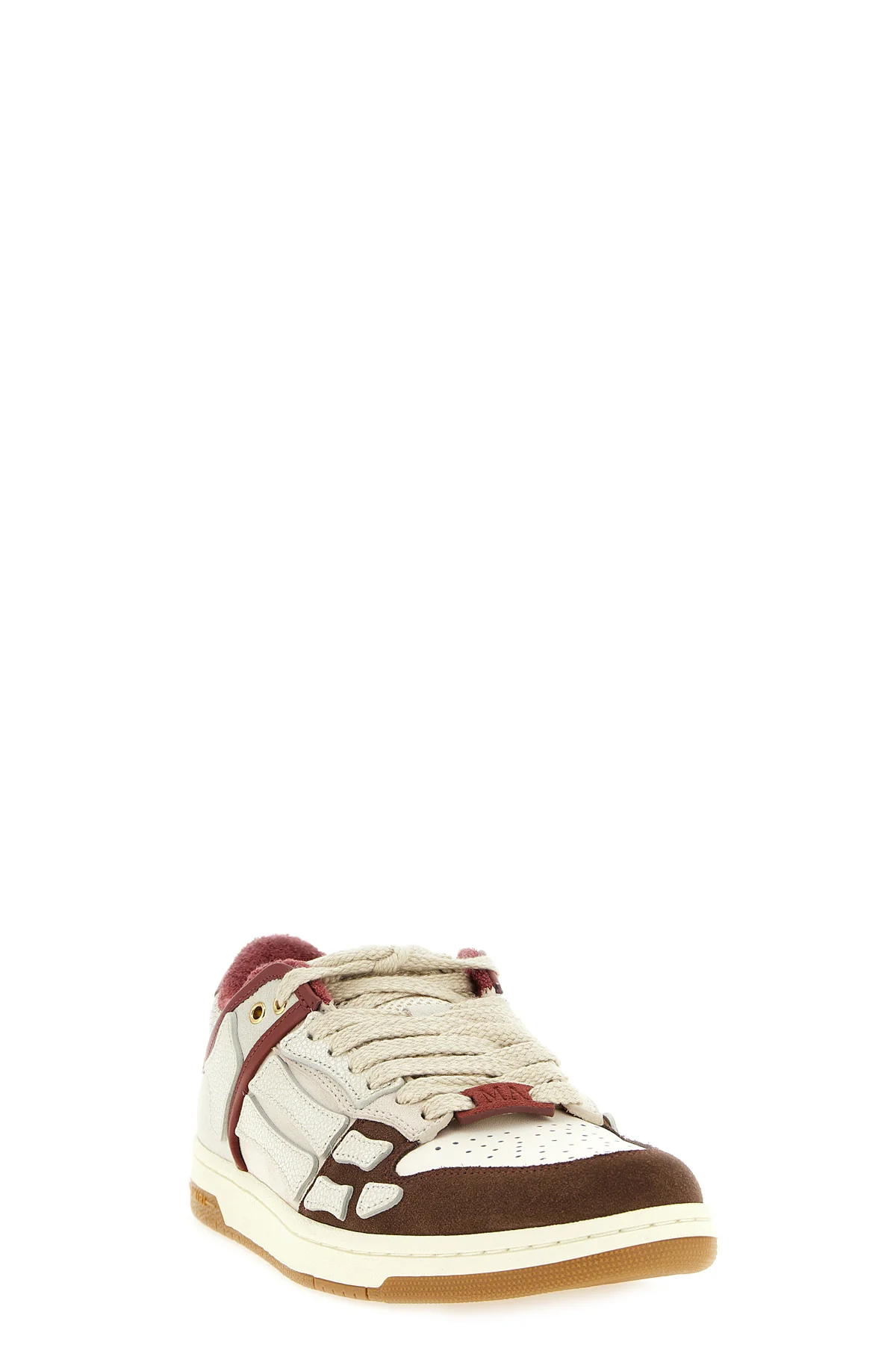 xl skel top low sneakers in suede