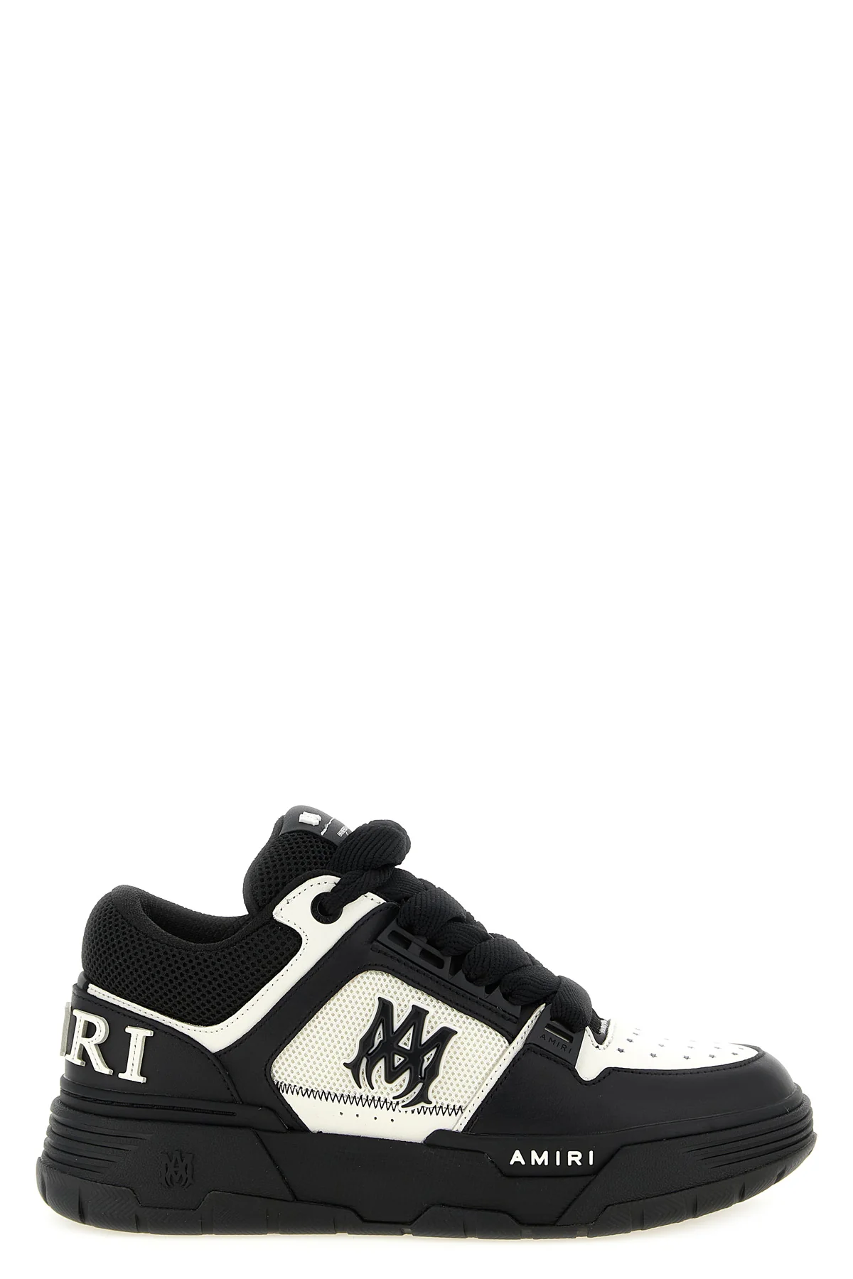 ma patch ma-1 leather and mesh sneakers