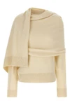 the armarium alida sweater redefines knitwear through a hybrid and innovative