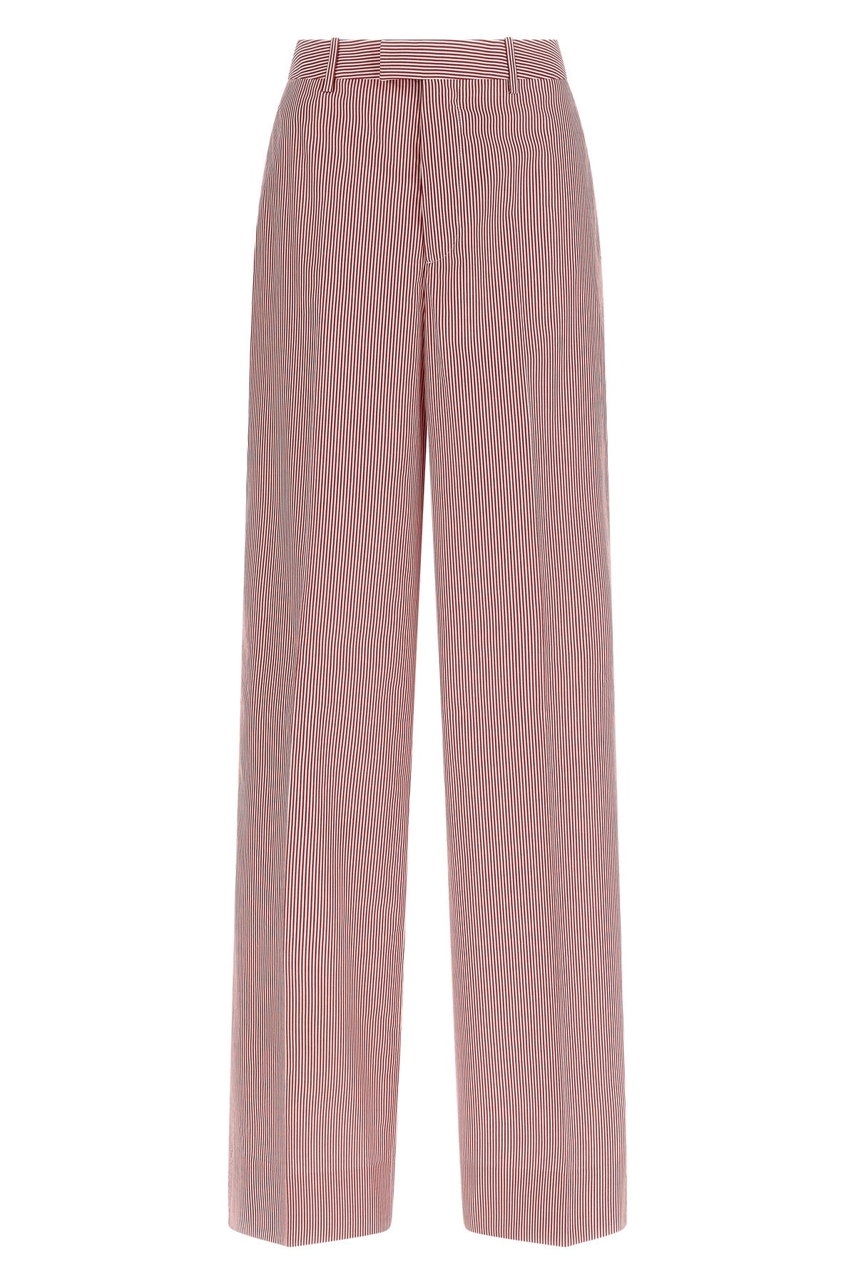 ARMARIUM 38 juno tailored pants in striped cotton poplin