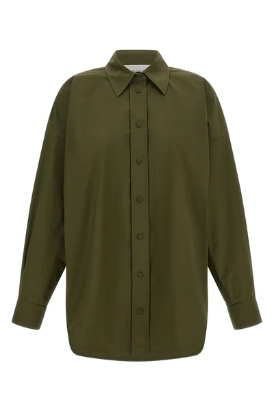 the armarium elsa shirt redefines classic volumes through a markedly oversized